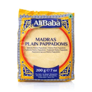 Pappadoms Madras simpli – 200 g