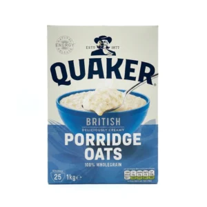 Cereale din ovăz integral Quaker British Porridge Oats – 1 kg