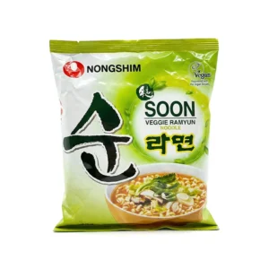Ramen vegan cu legume Soon Veggie Nongshim – 112 g
