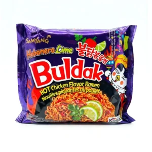 Ramen picant cu habanero și lime Samyang Buldak – 135 g