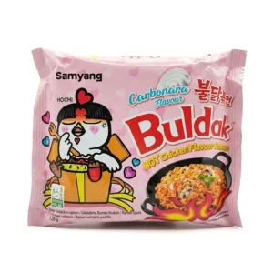 Ramen picant cu pui Samyang Buldak Carbonara – 140 g