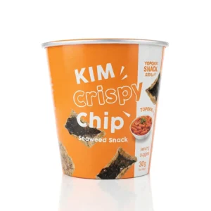 Snack crocant din alge Kim Crispy Chip Yopokki (Topokki Flavor) – 30 g
