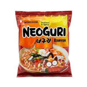 Tăiței instant Neoguri Seafood & Spicy Nongshim – 120 g