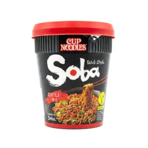 Tăiței instant Soba Wok Style Chili Nissin (Cup Noodles) – 92 g