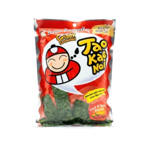 Snack din alge marine crocante Tao Kae Noi Hot & Spicy – 32 g