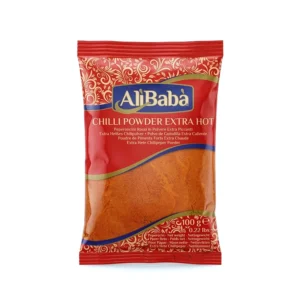 Ardei iute pudră extra iute AliBaba (Chilli Powder Extra Hot) – 100 g