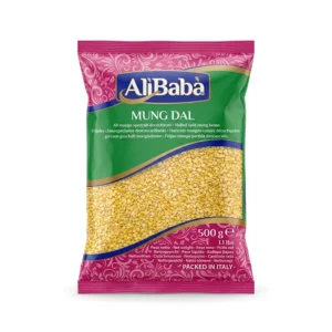Fasole mung galbenă decorticată AliBaba (Mung Dal) – 500 g