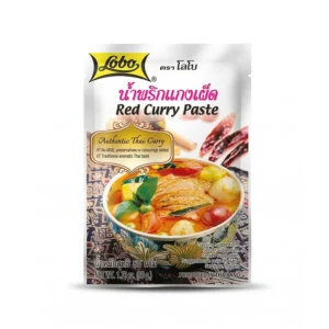 Pastă de curry roșu Lobo (Red Curry Paste) – 50 g
