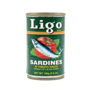 Sardine în sos tomat Ligo (Sardines in Tomato Sauce) – 155 g