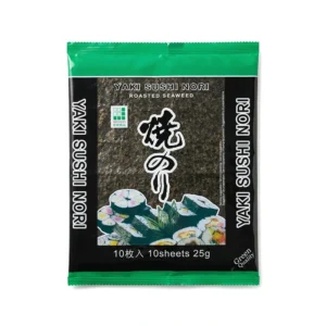 Alge marine prăjite Yaki Sushi Nori JHFOODS (Roasted Seaweed) – 25 g