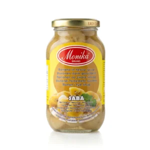 Banane în sirop greu Saba Monika (Banana in Heavy Syrup) – 340 g