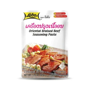 Condiment pastă pentru vită Lobo (Oriental Braised Beef) – 50 g