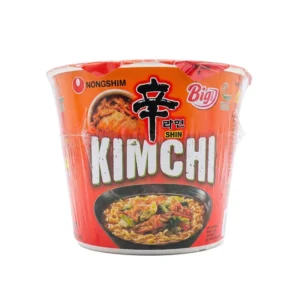 Supă instant cu tăiței Shin Kimchi Big Bowl Nongshim – 112 g