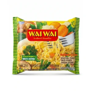 Tăiței instant cu aromă de legume Wai Wai – 75 g