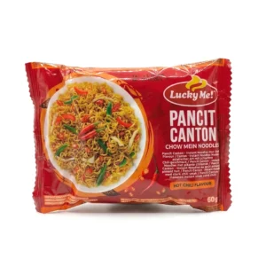 Tăiței instant Lucky Me! Pancit Canton (Hot Chili) – 60 g
