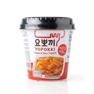 Tteokbokki (Prăjituri din orez) Sweet & Spicy Yopokki – 140 g