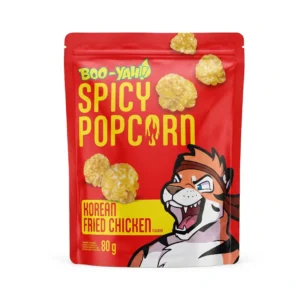 Popcorn picant cu aromă de pui prăjit coreean Boo-Yah! – 80 g