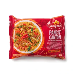 Tăiței instant Lucky Me! Pancit Canton Hot Chili – 60 g